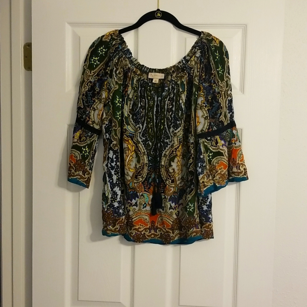 Women's Blouse, M, multi color